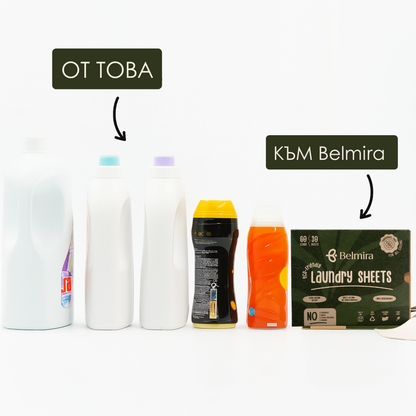 Belmira - Чистият прах за пране на листове